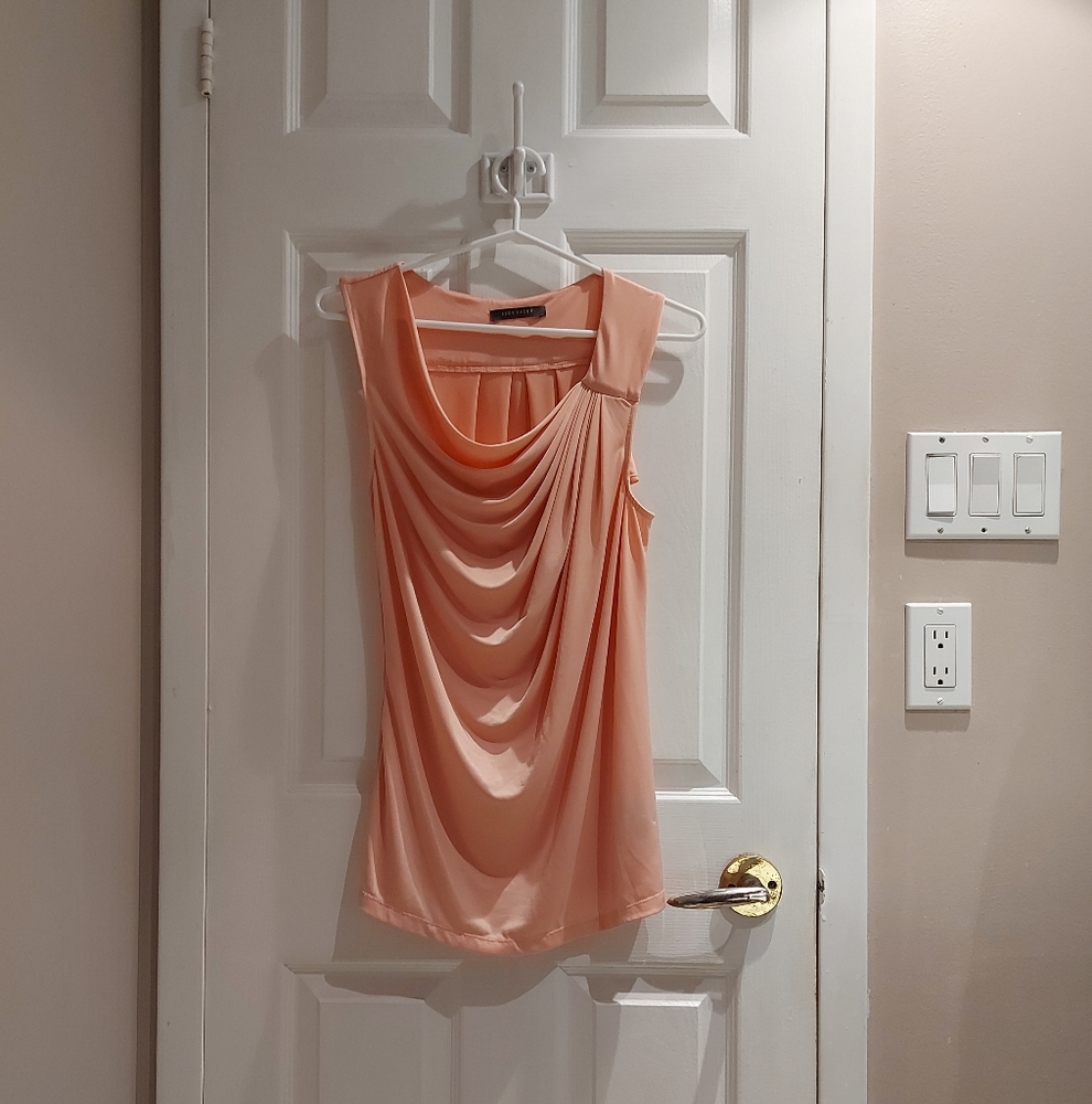 Suzy Shier | Draped Sleeveless Top